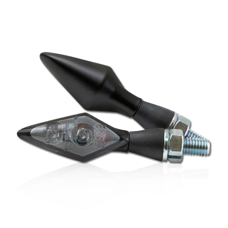 LED-Blinker mit Rück- & Bremslicht Progress-Line Spark 3in1, Schwarz, E-geprüft