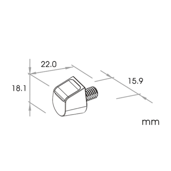 SMD Blinker SKEW, schwarz