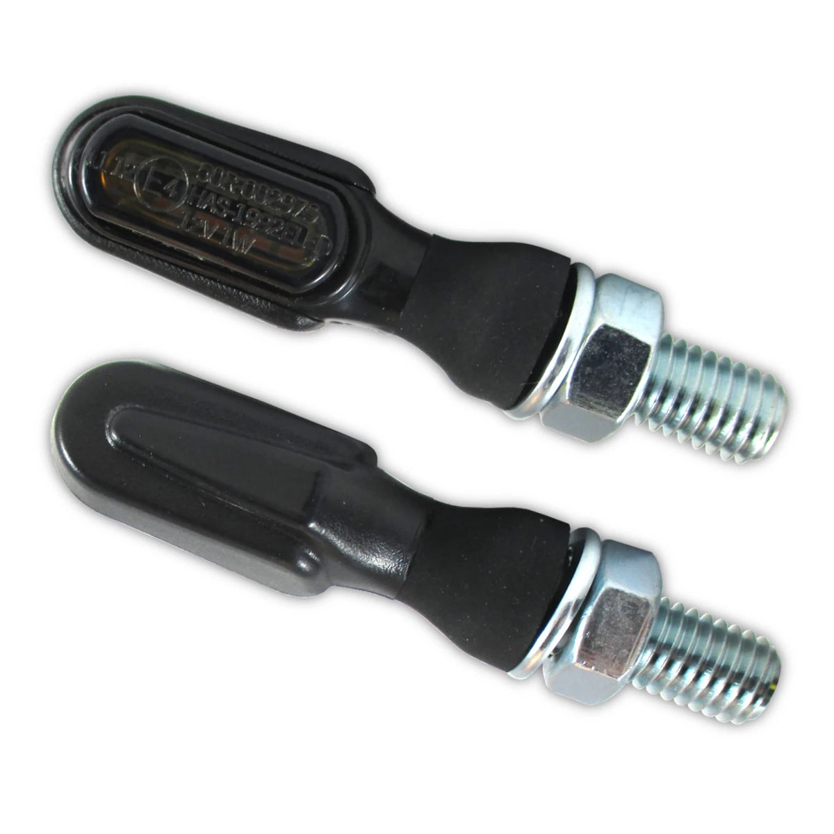 LED-Blinker mit Rück- & Bremslicht Progress-Line Heat 2 3in1, Schwarz, E-geprüft