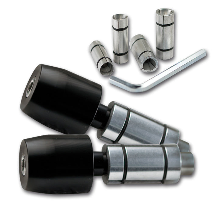 Lenkergewichte MULTI schwarz, Klemmbereich 11-23 mm