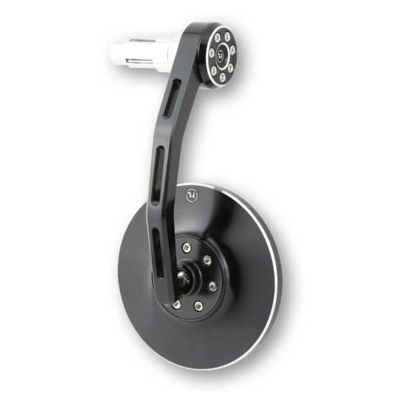 Lenkerendenspiegel HIGHSIDER CONERO EVO, schwarz, Klemmbereich 12-22 mm