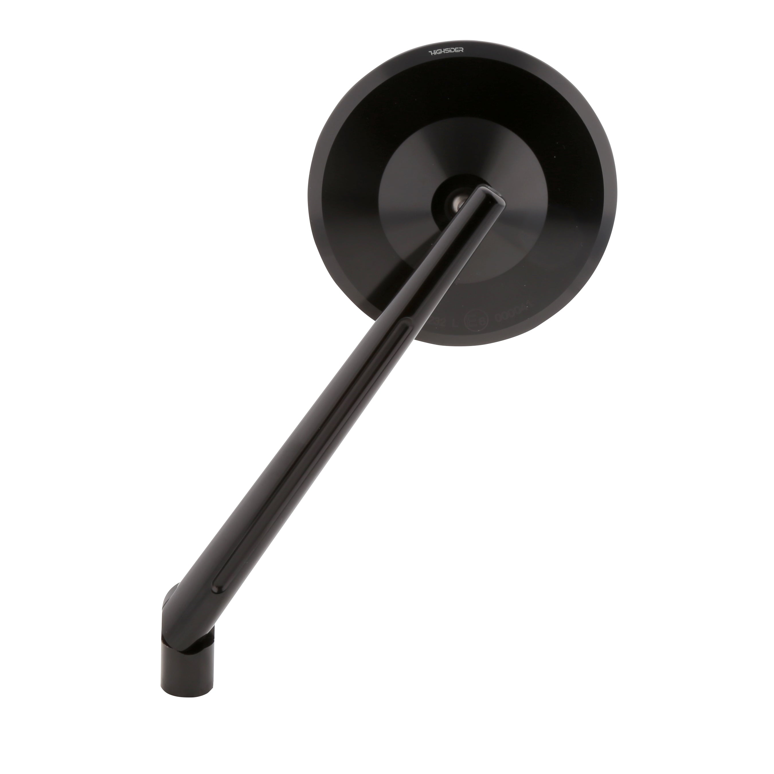 Lenkerspiegel HIGHSIDER MONTANA XL, schwarz, E-geprüft, M10 Gewinde