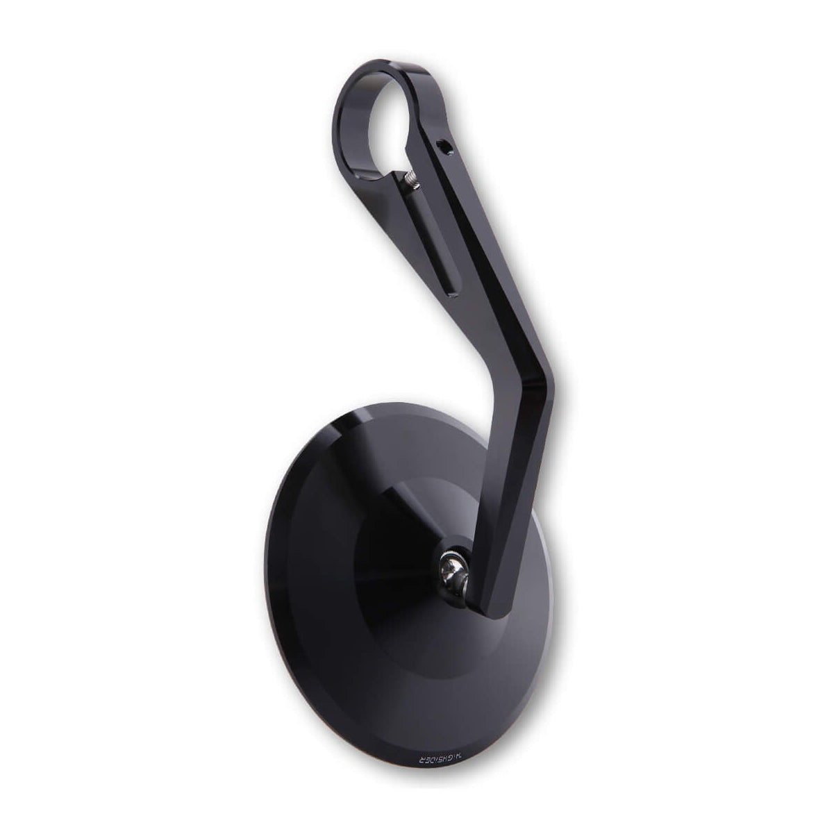 Lenkerendenspiegel HIGHSIDER MONTANA lang, schwarz, Aufnahme Ø 30 x B 12 mm