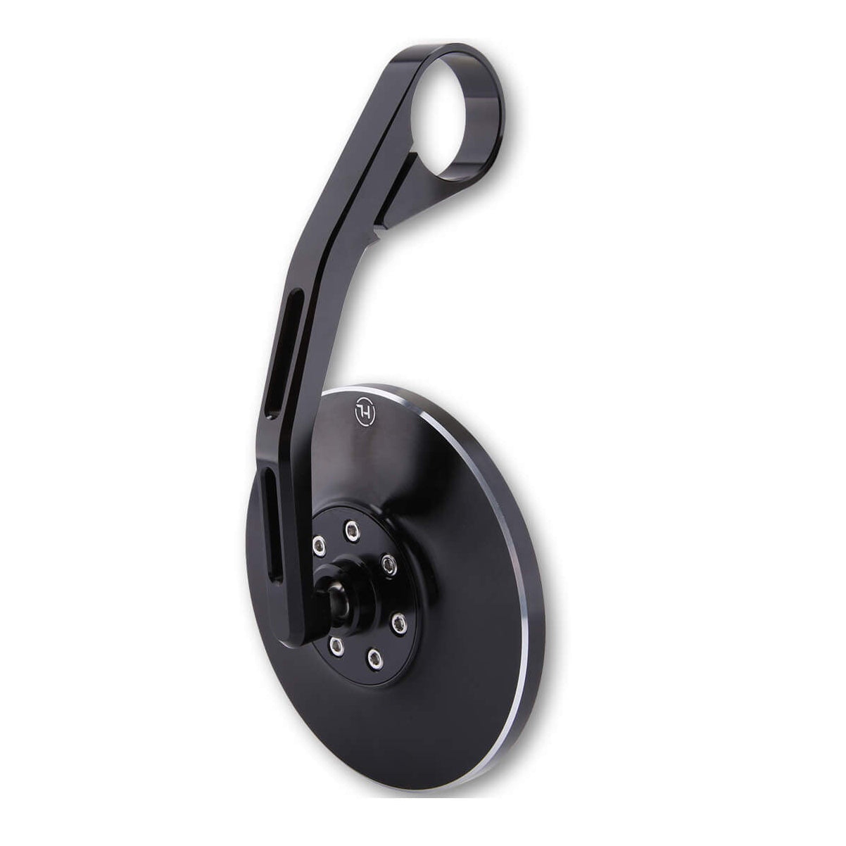 Lenkerendenspiegel CONERO 2, schwarz, Aufnahme Ø 30 x B 12 mm