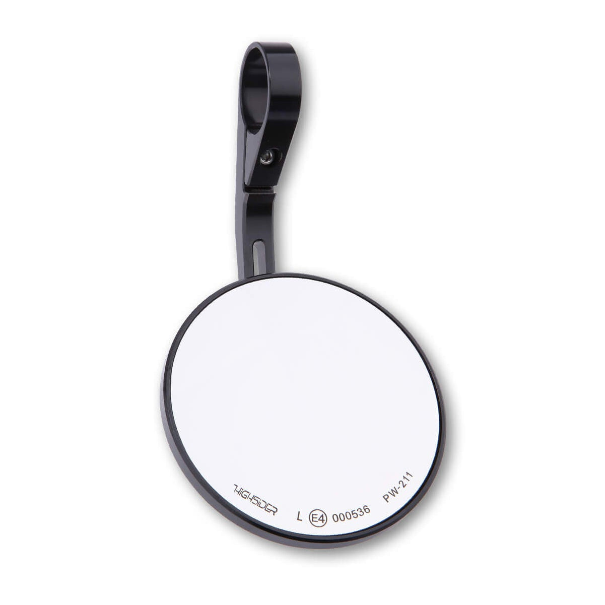 Lenkerendenspiegel CONERO 2, schwarz, Aufnahme Ø 30 x B 12 mm