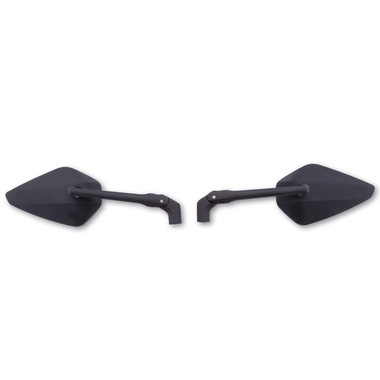 Lenkerspiegel Paar HIGHSIDER COLUMBIA 2, schwarz matt, E-geprüft, M10 Gewinde