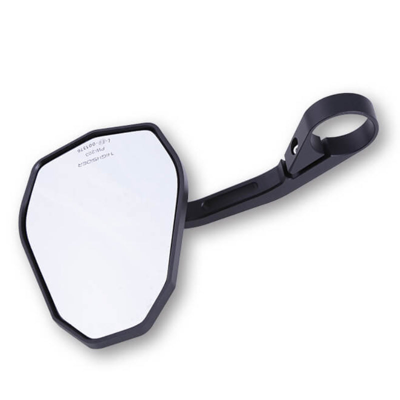 Lenkerendenspiegel HIGHSIDER VICTORY-X, schwarz, Aufnahme Ø 30 x B 12 mm