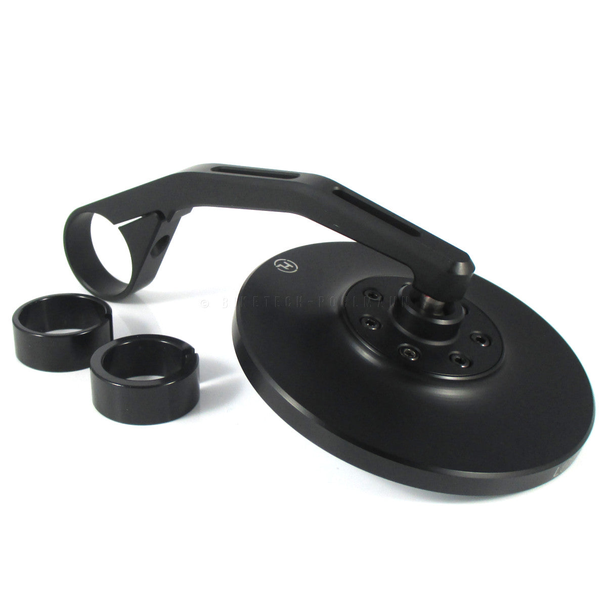 Lenkerendenspiegel CONERO 2 Black Edition, Aufnahme Ø 30 x B 12 mm