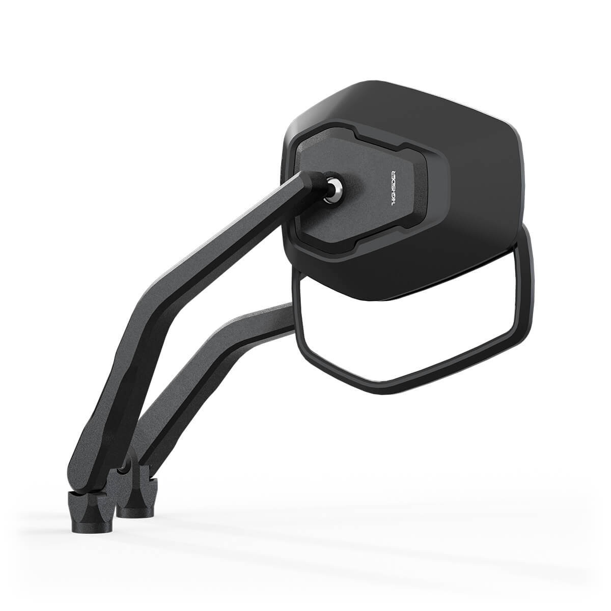 Lenkerspiegel Paar HIGHSIDER ESAGANO-RS, schwarz, E-geprüft, M10 Gewinde
