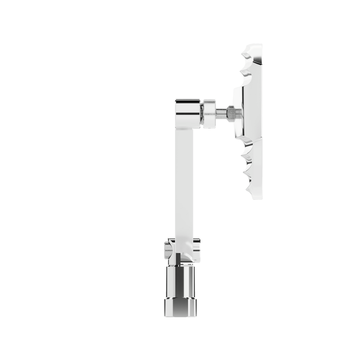 Lenkerspiegel Paar Highsider Pro Wave, Aluminium, E-geprüft, M10 Gewinde