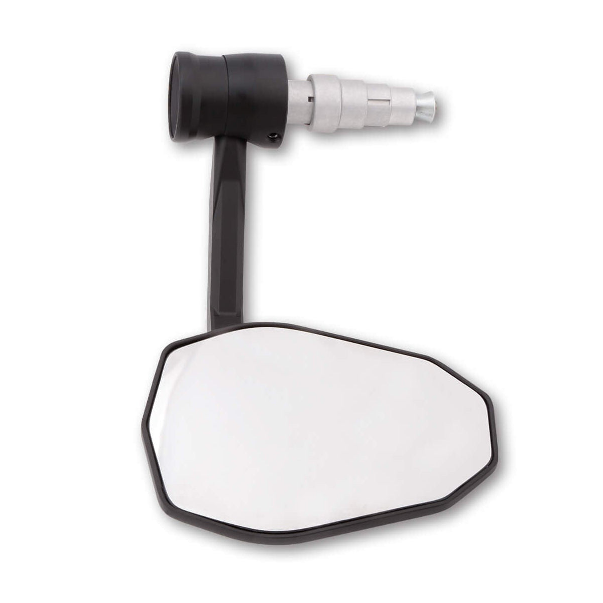 Lenkerendenspiegel HIGHSIDER VICTORY RIM mit LED Blinker & Positionslicht, Klemmbereich 12-22 mm