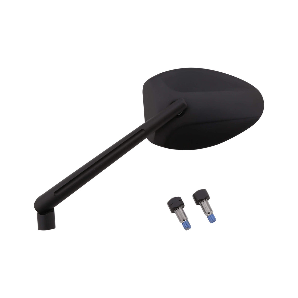 Lenkerspiegel HIGHSIDER FERRARA 2 XL, schwarz, E-geprüft, M10 Gewinde