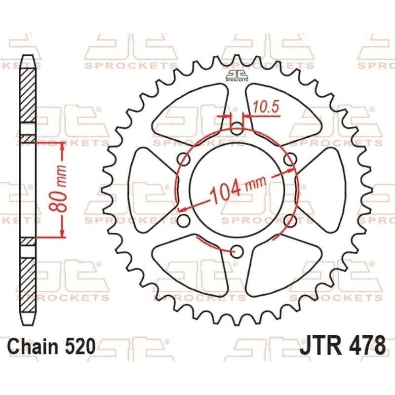 Kettenkit Stahl EK-Chain 520 SRX2 120/15/46 – Kawasaki Vulcan 650 S 2015-2026