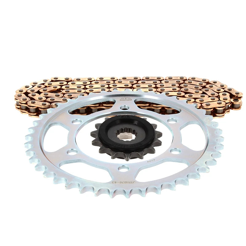 Kettenkit Stahl EK-Chain 520 SRX2 114/15/46 – Kawasaki & CF Moto