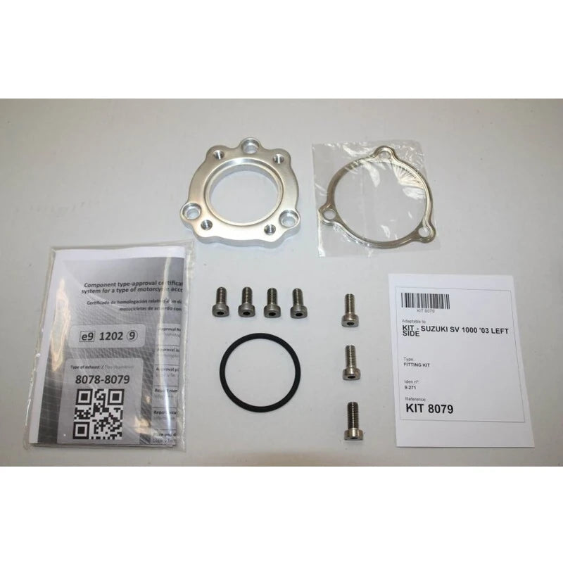 Endschalldämpfer Set IXIL Hexoval Xtrem für Suzuki SV 1000 S /N (03-05)