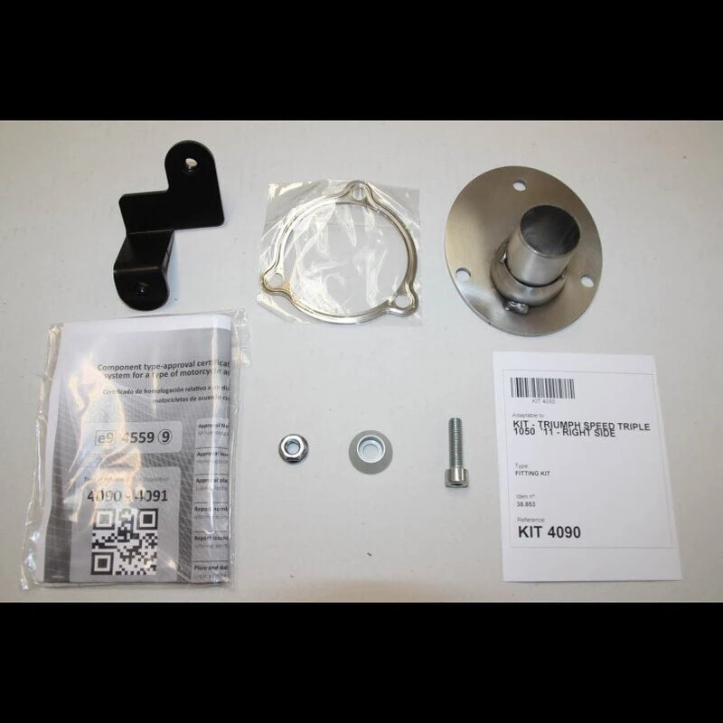 Endschalldämpfer Set IXIL Hexoval Xtrem für Triumph Speed Triple 1050 /R (11-13)