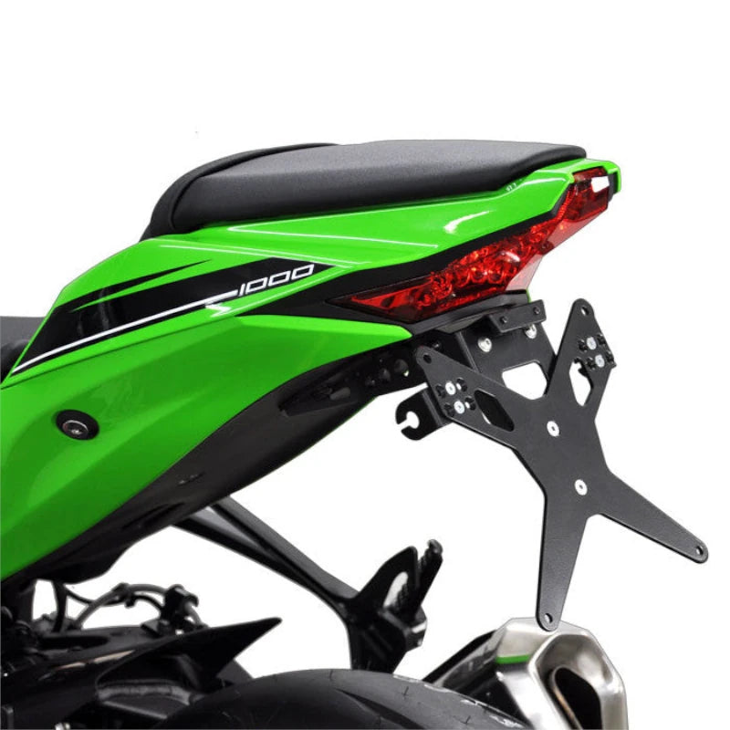 Kennzeichenhalter Zieger X-Line für Kawasaki ZX-10 R Ninja (16-23) ZX-10 RR Ninja (21-23)