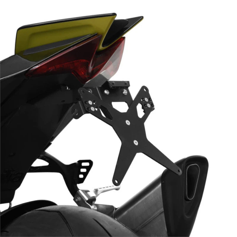 Kennzeichenhalter Zieger X-Line für Aprilia RSV 4 1100 (2021-) Tuono 1100 V4 (2021-)