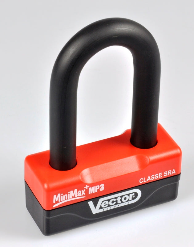 Bremsscheibenschloss VECTOR Minimax+ MP3 für 3-Räder Scooter