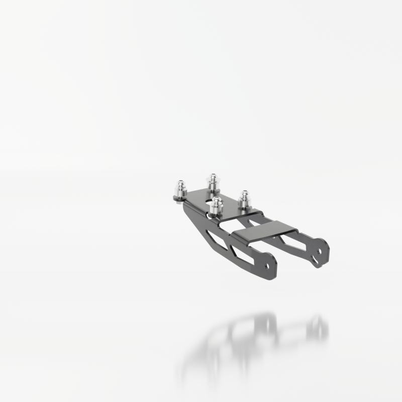Kennzeichenhalter HIGHSIDER AKRON-RS PRO für KTM 1290 Super Duke R (20-23)