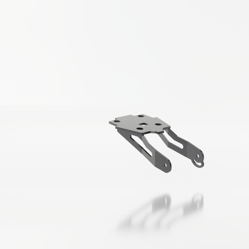 Kennzeichenhalter HIGHSIDER AKRON-RS PRO für Suzuki GSX-S 750 (17-21)