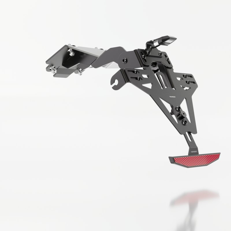 Kennzeichenhalter HIGHSIDER AKRON-RS PRO für Suzuki GSX-S 125 (18-25)