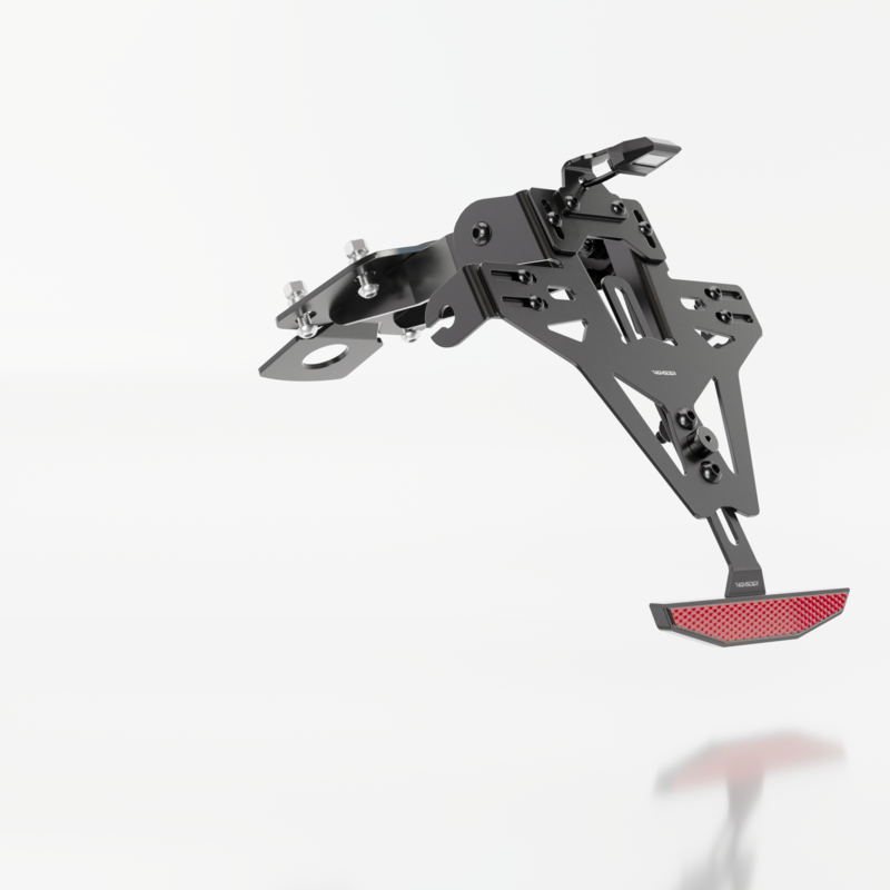 Kennzeichenhalter HIGHSIDER AKRON-RS PRO für Yamaha MT-125 (20-25)