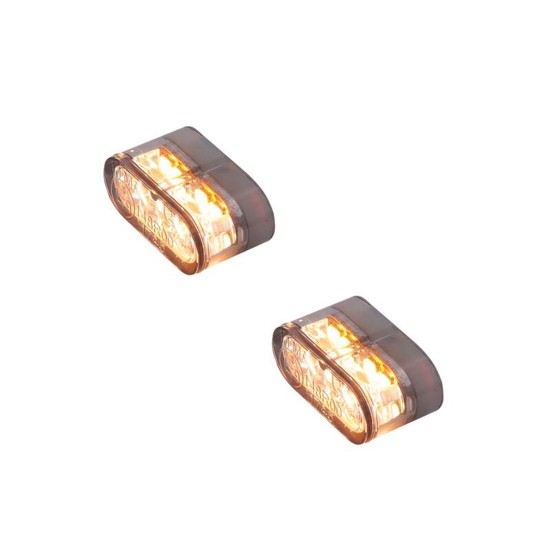 LED-Blinker Module mit Positionslicht Highsider Pro Little Star-MX Pro, Getönt