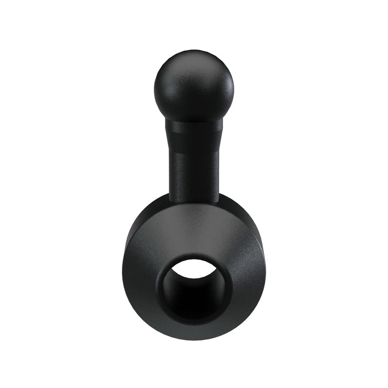 Blinkeradapter Paar Highsider Pro vorne, Schwarz, für Harley-Davidson Modelle