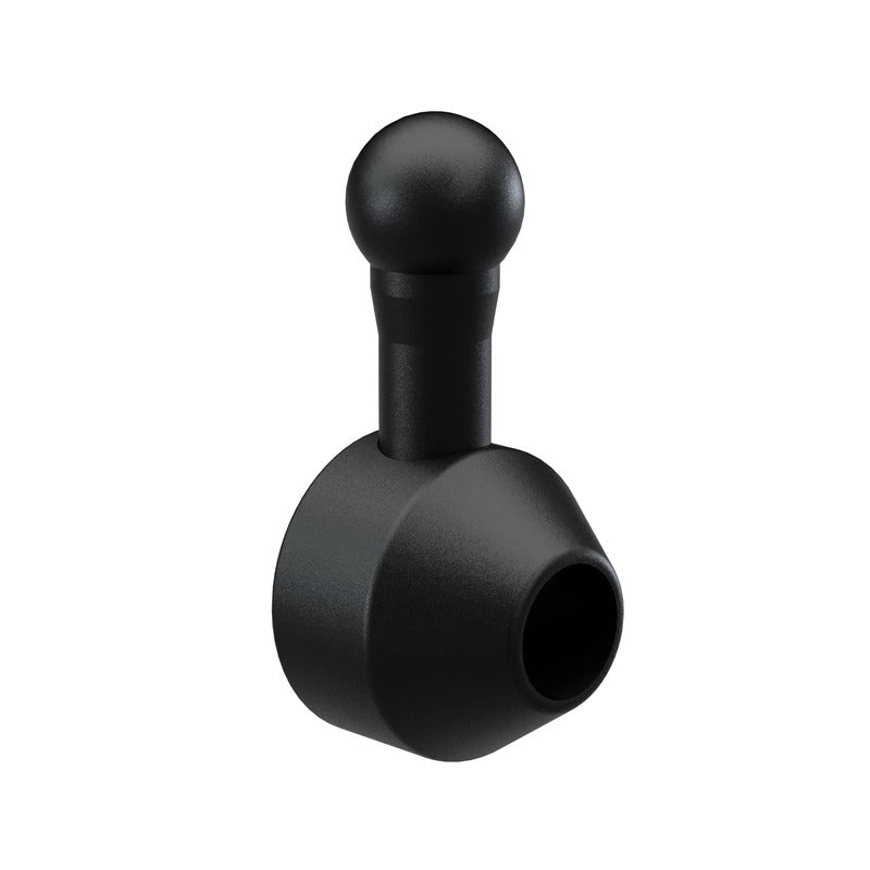 Blinkeradapter Paar Highsider Pro vorne, Schwarz, für Harley-Davidson Modelle