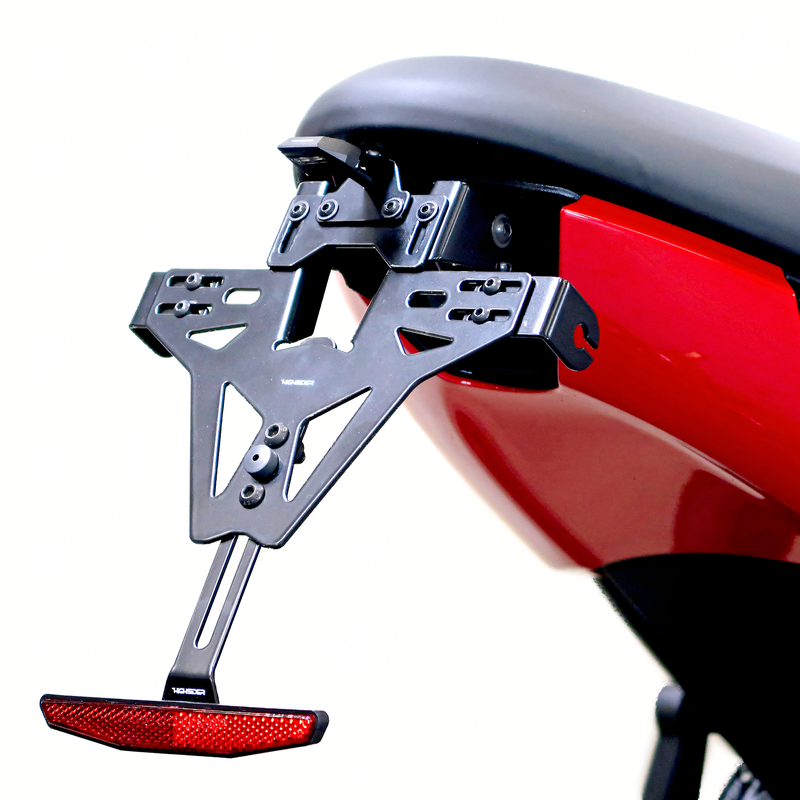 Kennzeichenhalter HIGHSIDER AKRON-RS PRO für Triumph Trident 660 (21-25)
