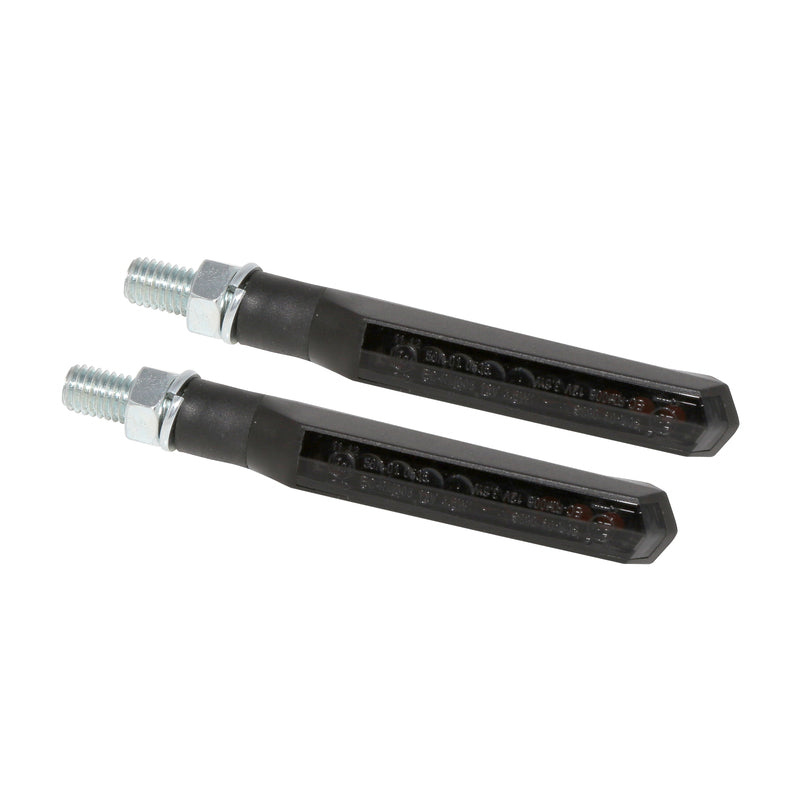 LED Lauflicht-Blinker Highsider Smart Run-TS, Schwarz, Glas Getönt, E-geprüft