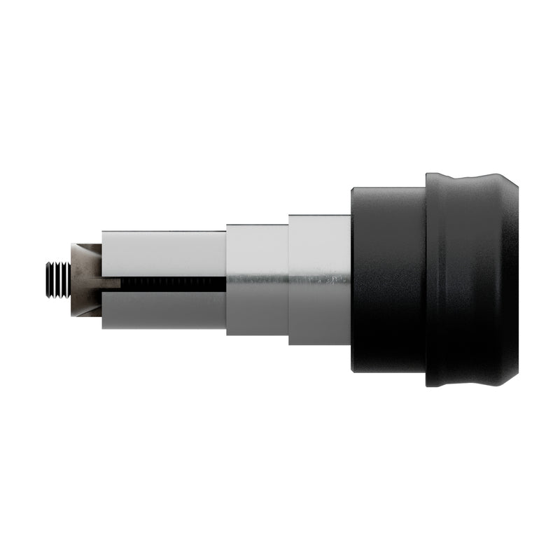 Lenkergewichte mit Spiegelaufnahme Highsider Pro Pace-LS, Mattschwarz, Ø 35 mm