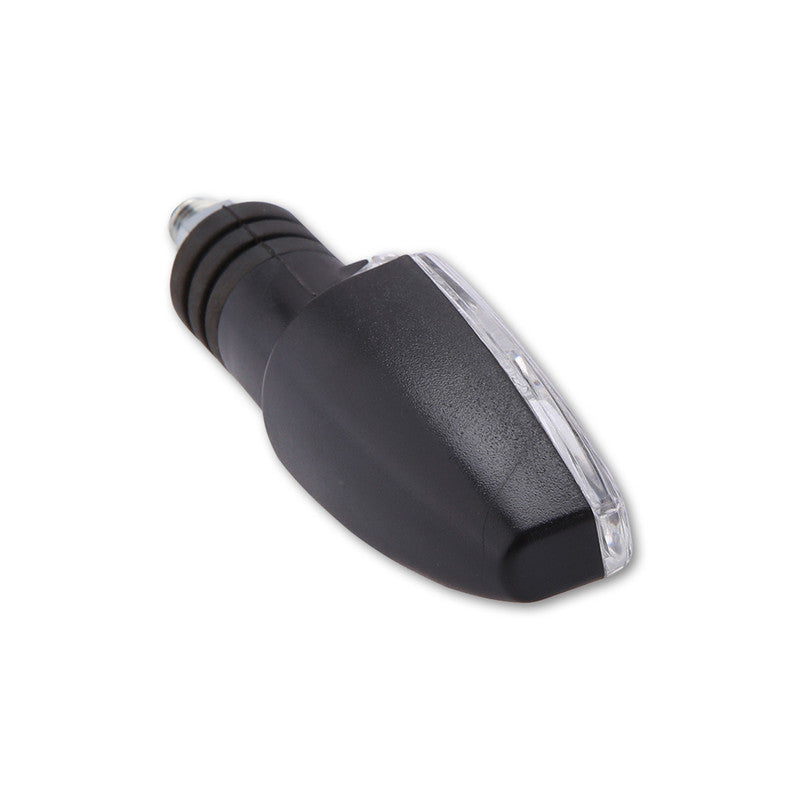 LED Blinker HIGHSIDER Smart Como, Schwarz, Klar, E-geprüft