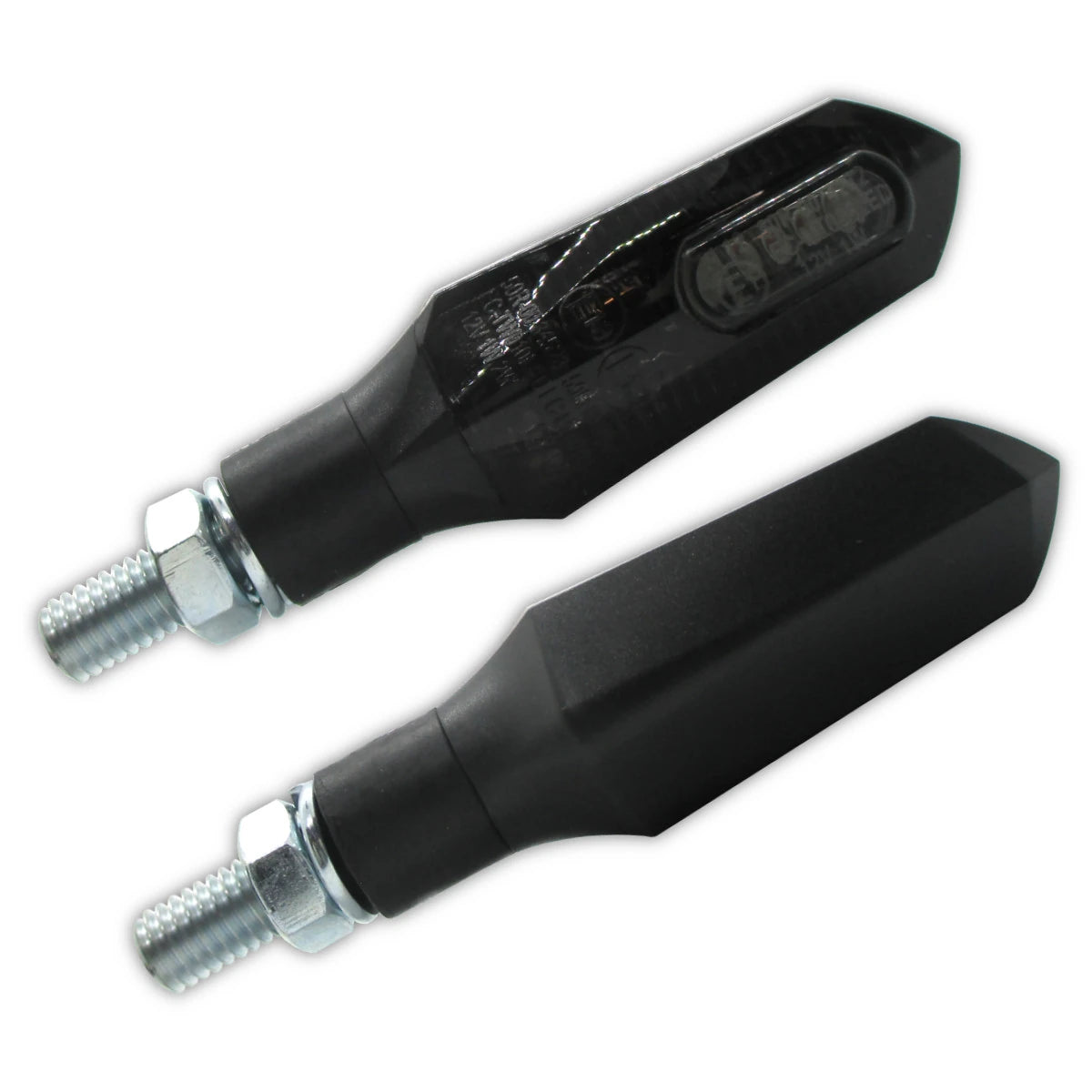 LED-Blinker mit Positionslicht Progress-Line Force 2in1 schwarz, E-geprüft
