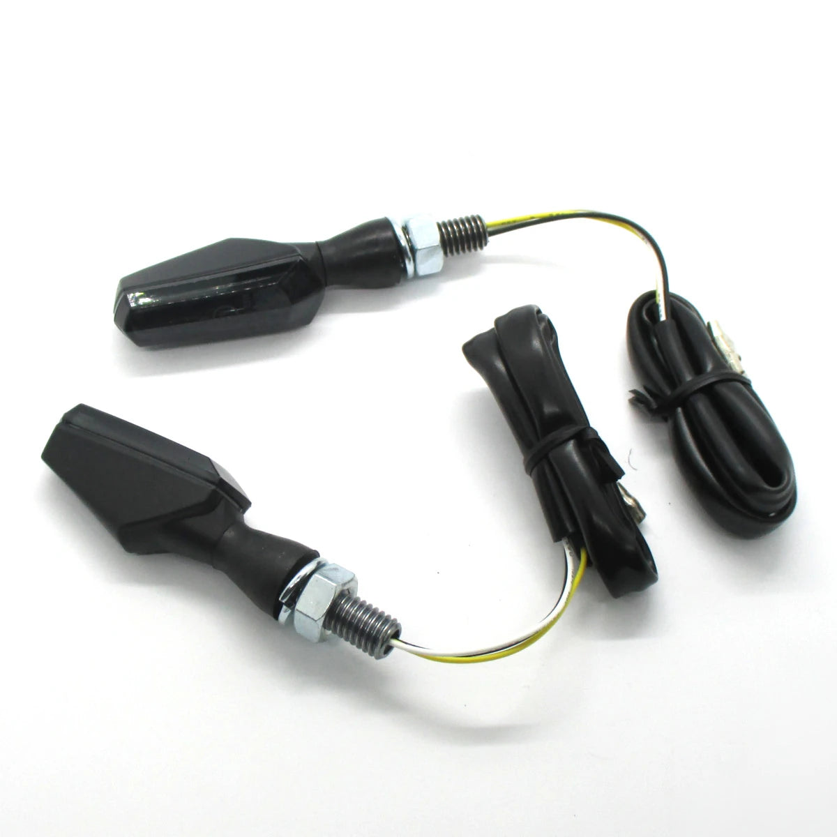 LED-Blinker mit Positionslicht Progress-Line Nado 2in1 schwarz, E-geprüft