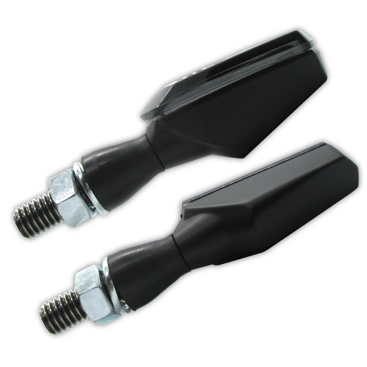 LED-Blinker Paar Progress-Line Nado schwarz, Getönt, M8, E-geprüft, 12V/7W