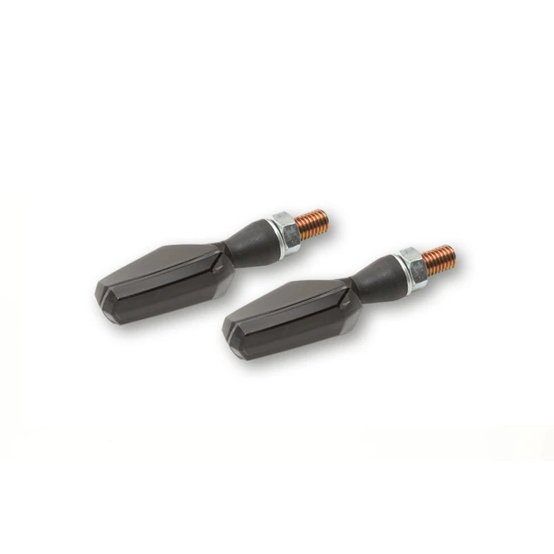 LED-Blinker Paar Highsider Smart Scuro schwarz, Getönt, M8, E-geprüft, 12V/7W