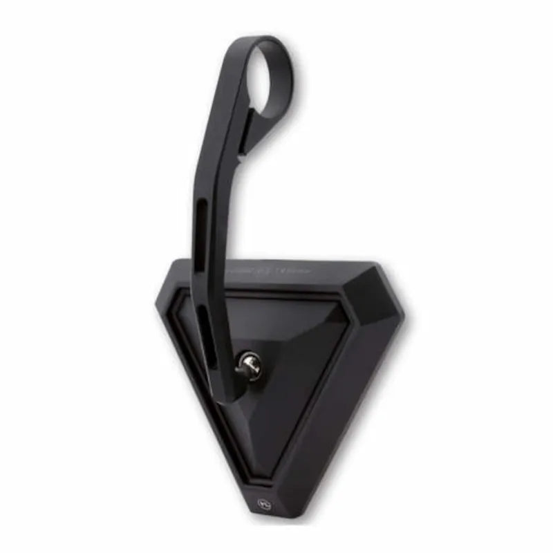 Lenkerendenspiegel Highsider Pro Tetra, Schwarz, E-geprüft, Ø 22-30 mm