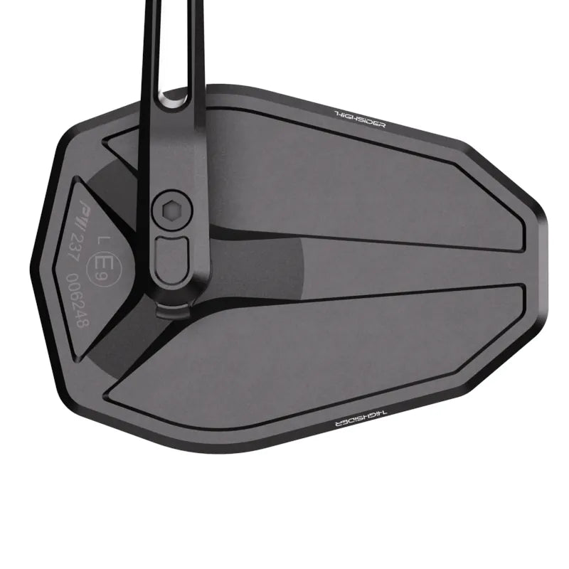 Lenkerendenspiegel Highsider Pro Victory-Slim, Schwarz, E-geprüft, Ø 22-30 mm