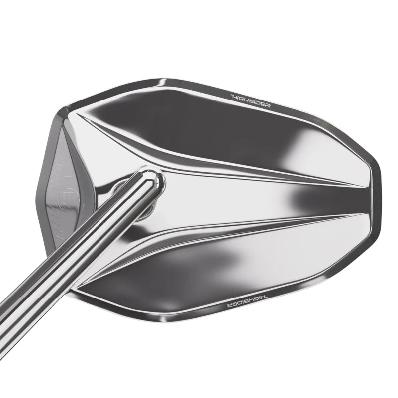 Lenkerspiegel Highsider Pro Victory, Aluminium, E-geprüft, M10 Gewinde