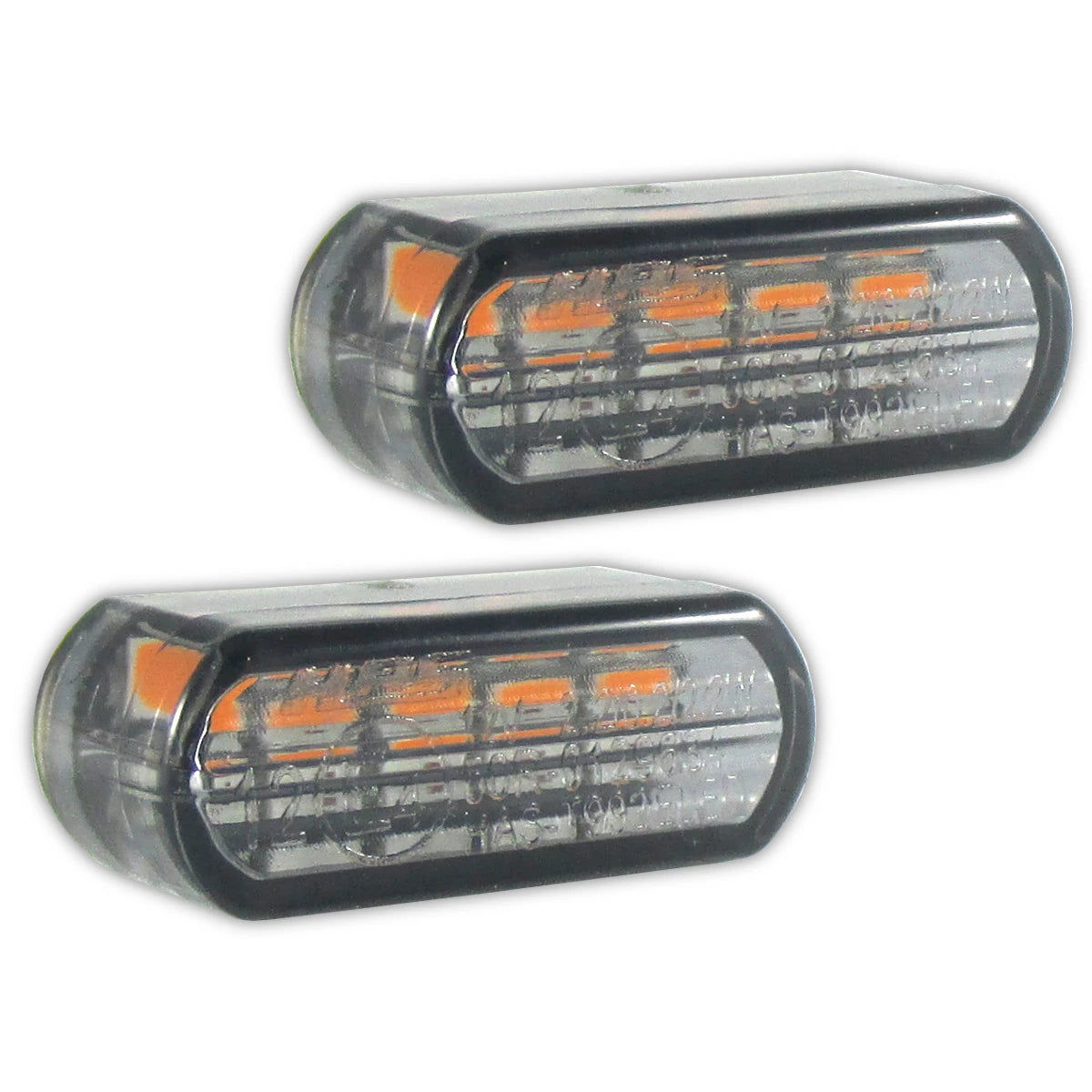 LED-Einbaublinker mit Rück- & Bremslicht Progress-Line Heat 3in1, E-geprüft
