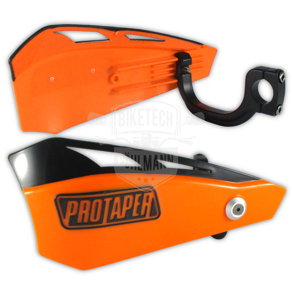 Handprotektoren Satz ProTaper orange, Universal, inkl. Montagesatz