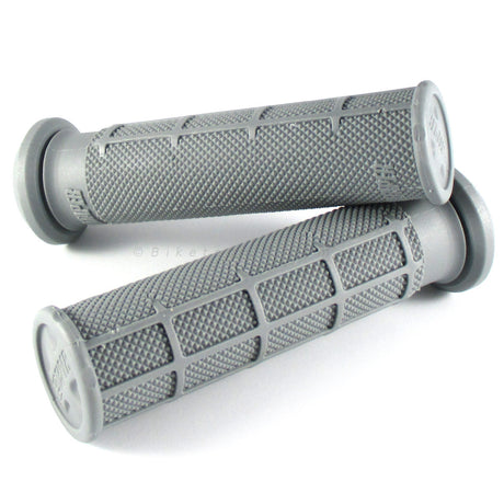 Lenkergriffe SINGLE DENSITY Half Waffle, grau, für Quad & ATV Lenker