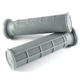 Lenkergriffe SINGLE DENSITY Half Waffle, Hellgrau, für Quad & ATV Lenker