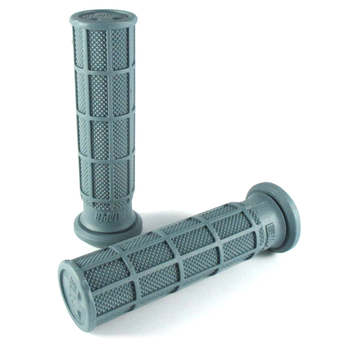Lenkergriffe SINGLE DENSITY Full Waffle, Dunkelgrau, für Quad & ATV Lenker