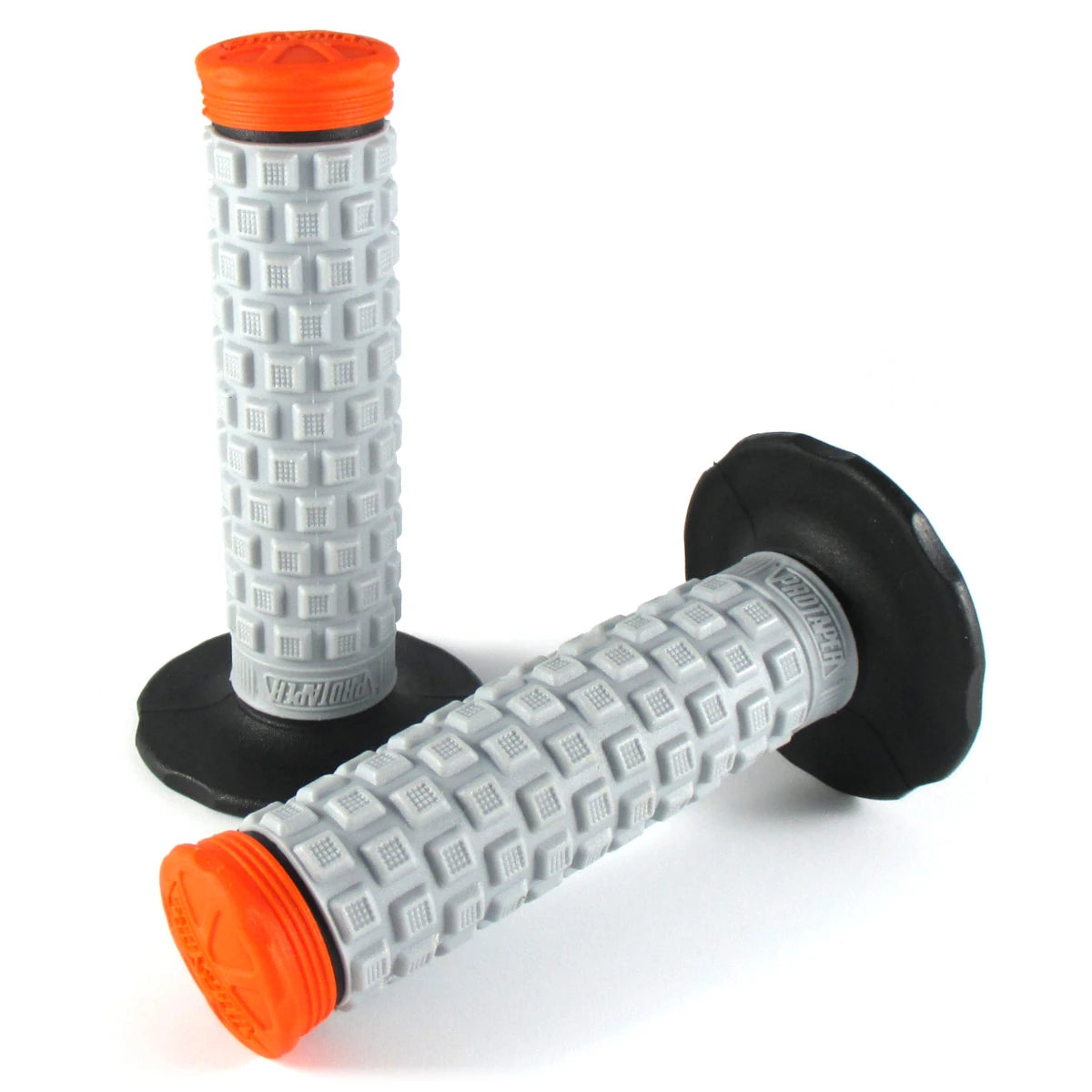 Lenkergriffe TRI DENSITY Pillow Top, Orange, für MX Lenker
