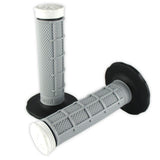 Lenkergriffe TRI DENSITY Half Waffle, Weiß, für MX Lenker