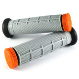 Lenkergriffe TRI DENSITY Half Waffle, Orange, für Quad & ATV Lenker