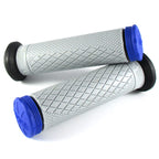 Lenkergriffe TRI DENSITY Full Diamond,  blau, für Quad & ATV Lenker